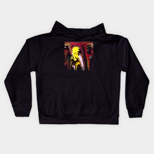 Molten paint Kids Hoodie